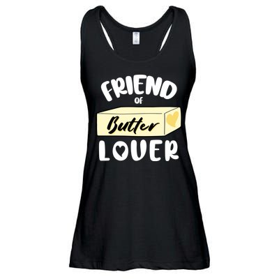 Funny Friend Of Butter Lover Matching Group Ladies Essential Flowy Tank