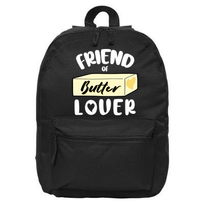 Funny Friend Of Butter Lover Matching Group 16 in Basic Backpack