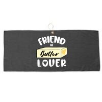 Funny Friend Of Butter Lover Matching Group Large Microfiber Waffle Golf Towel
