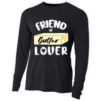 Funny Friend Of Butter Lover Matching Group Cooling Performance Long Sleeve Crew
