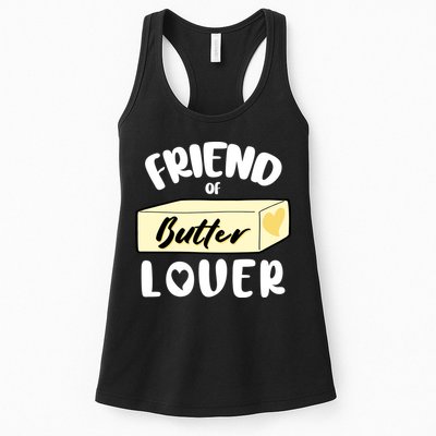 Funny Friend Of Butter Lover Matching Group Womens Tank Top