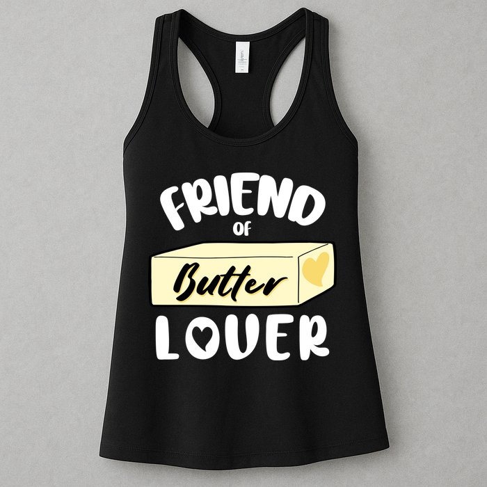 Funny Friend Of Butter Lover Matching Group Womens Tank Top