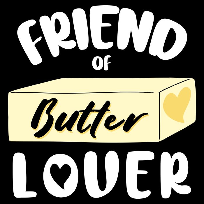 Funny Friend Of Butter Lover Matching Group Baby Bodysuit