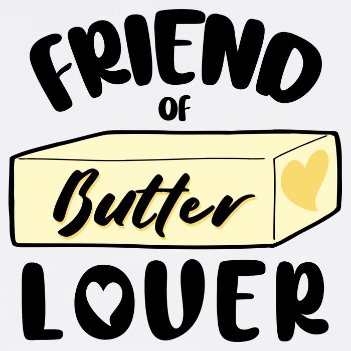 Funny Friend Of Butter Lover Matching Group Garment-Dyed Sweatshirt