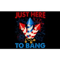 Funny Fourth of July 4th of July American Flag Bumper Sticker