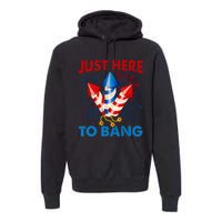 Funny Fourth of July 4th of July American Flag Premium Hoodie