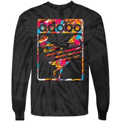 Funny Filipino Pinoy Chicken Adobo Tie-Dye Long Sleeve Shirt