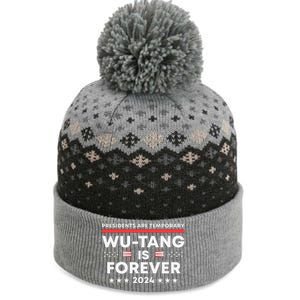 Funny Forever Presidents Are Temporary 2024 The Baniff Cuffed Pom Beanie