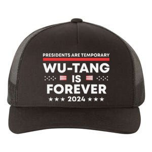 Funny Forever Presidents Are Temporary 2024 Yupoong Adult 5-Panel Trucker Hat