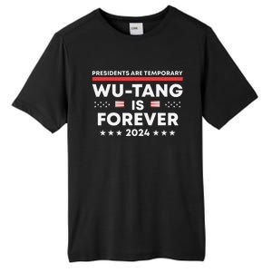 Funny Forever Presidents Are Temporary 2024 Tall Fusion ChromaSoft Performance T-Shirt