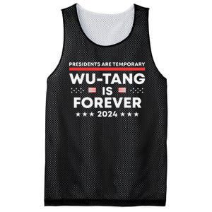 Funny Forever Presidents Are Temporary 2024 Mesh Reversible Basketball Jersey Tank