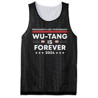 Funny Forever Presidents Are Temporary 2024 Mesh Reversible Basketball Jersey Tank