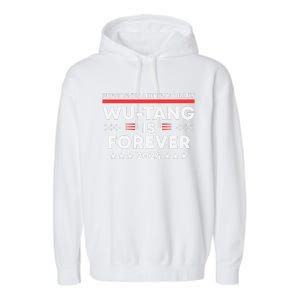 Funny Forever Presidents Are Temporary 2024 Garment-Dyed Fleece Hoodie