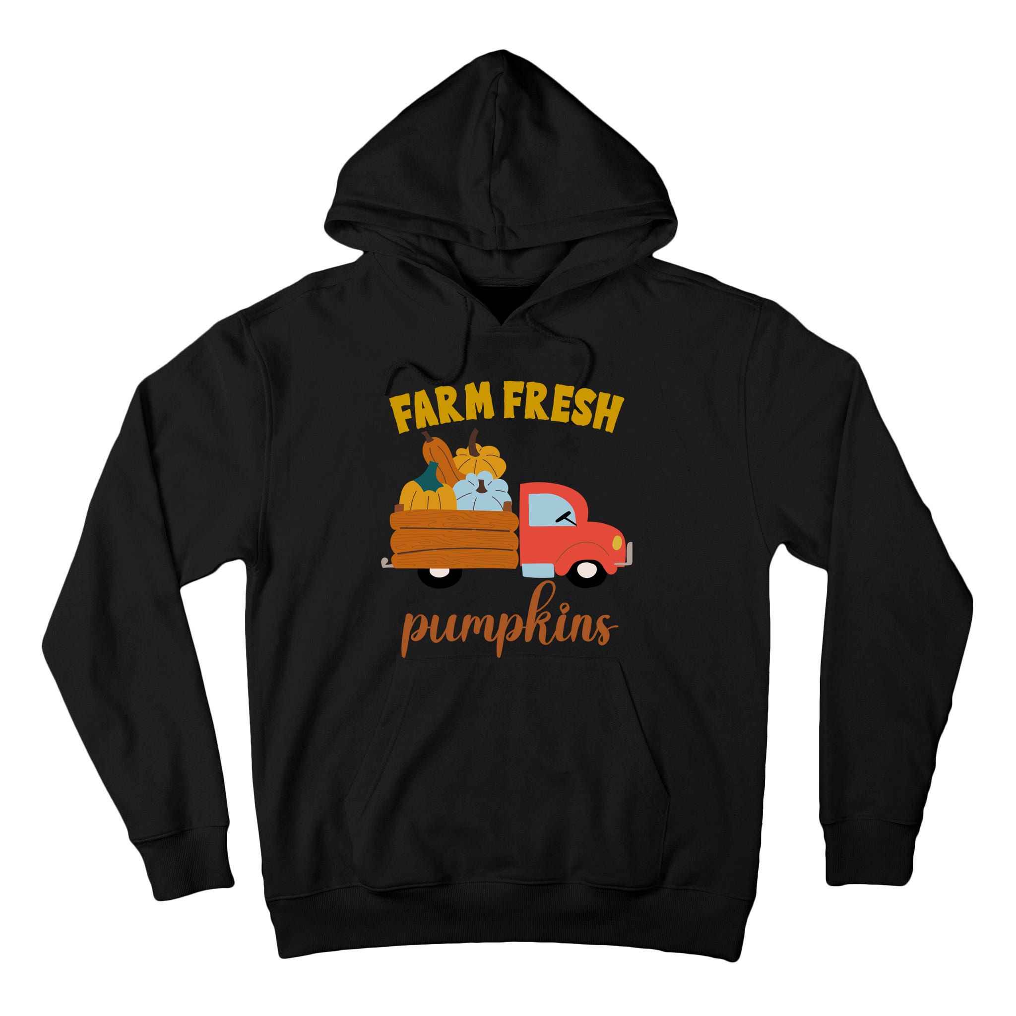 Farm Fresh Pumpkins Fall Vintage Truck Tall Hoodie