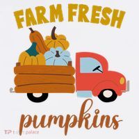 Farm Fresh Pumpkins Fall Vintage Truck Wool Snapback Cap