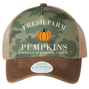 Fresh Farm Pumpkins Apples Hayrides Cider Legacy Tie Dye Trucker Hat