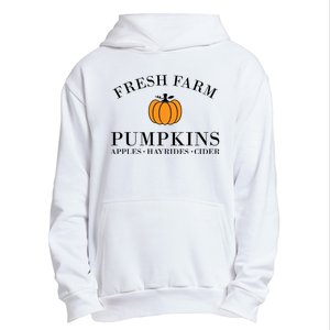 Fresh Farm Pumpkins Apples Hayrides Cider Urban Pullover Hoodie