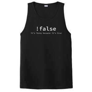 Funny False Programming Coding Short Sleeve For Programmers PosiCharge Competitor Tank