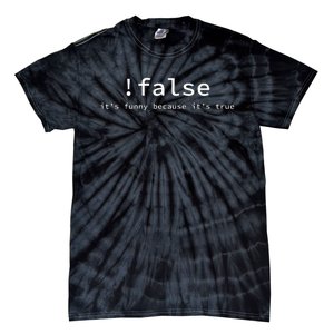 Funny False Programming Coding Short Sleeve For Programmers Tie-Dye T-Shirt