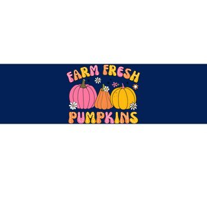 Farm Fresh Pumpkins Farming Farmer Autumn Fall Bumper Sticker