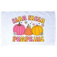 Farm Fresh Pumpkins Farming Farmer Autumn Fall Microfiber Hand Towel