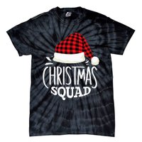 Festive Family Pajama Party Christmas Squad Gathering Tie-Dye T-Shirt