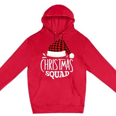 Festive Family Pajama Party Christmas Squad Gathering Premium Pullover Hoodie