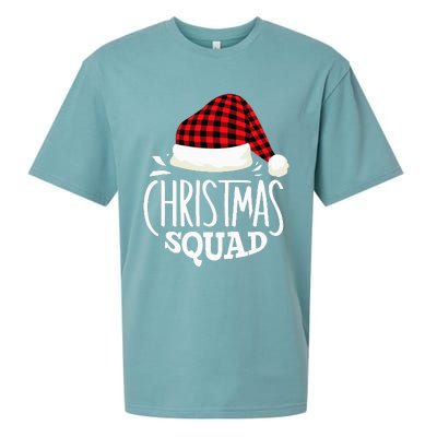 Festive Family Pajama Party Christmas Squad Gathering Sueded Cloud Jersey T-Shirt