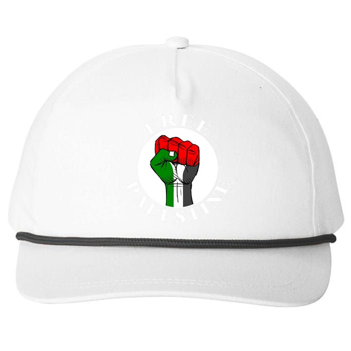 #Freepalestine Free Palestine Snapback Five-Panel Rope Hat