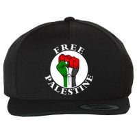 #Freepalestine Free Palestine Wool Snapback Cap