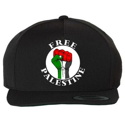 #Freepalestine Free Palestine Wool Snapback Cap