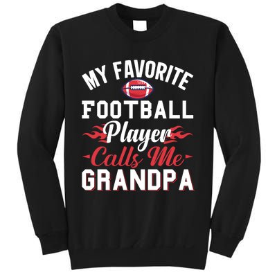 Favorite Football Player Grandpa Graphic Sweatshirt