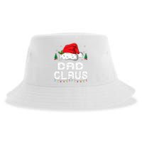 Festive Family Pajama Set Dad Claus Christmas Theme Sustainable Bucket Hat