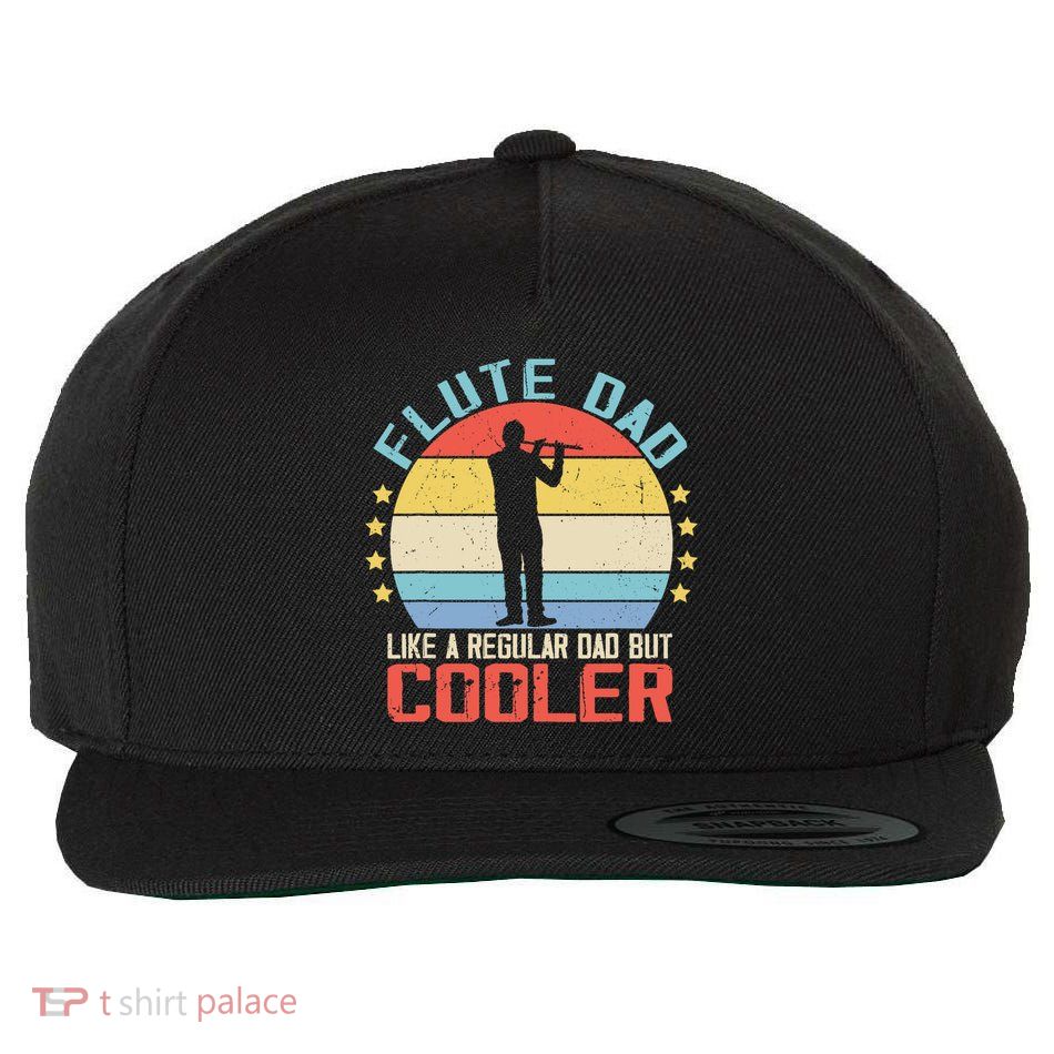 Flautist Flute Player Funny Flute Teacher Student Musician Wool Snapback Cap