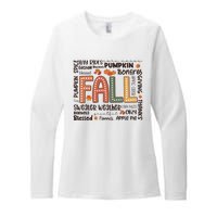 Fall Flannels Pumpkin Season Fall Vibes Autumn Thanksgiving Womens CVC Long Sleeve Shirt