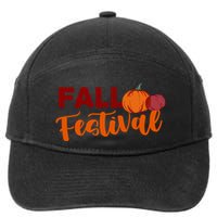 Fall Festival Pumpkin Halloween 7-Panel Snapback Hat