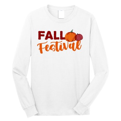 Fall Festival Pumpkin Halloween Long Sleeve Shirt