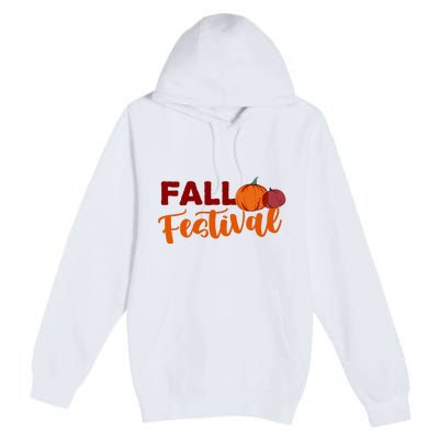 Fall Festival Pumpkin Halloween Premium Pullover Hoodie