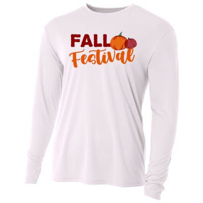 Fall Festival Pumpkin Halloween Cooling Performance Long Sleeve Crew