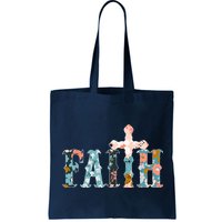 Floral Flower Print Faith Bag