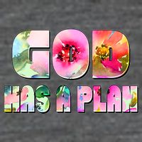 Floral Flower Print God Has A Plan Long Sleeve Shirt