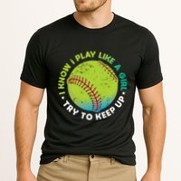 Funny Fastpitch Pitcher Softball Game Gift Gift Cooling Performance Crew T-Shirt