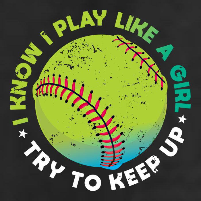 Funny Fastpitch Pitcher Softball Game Gift Gift Golf Towel