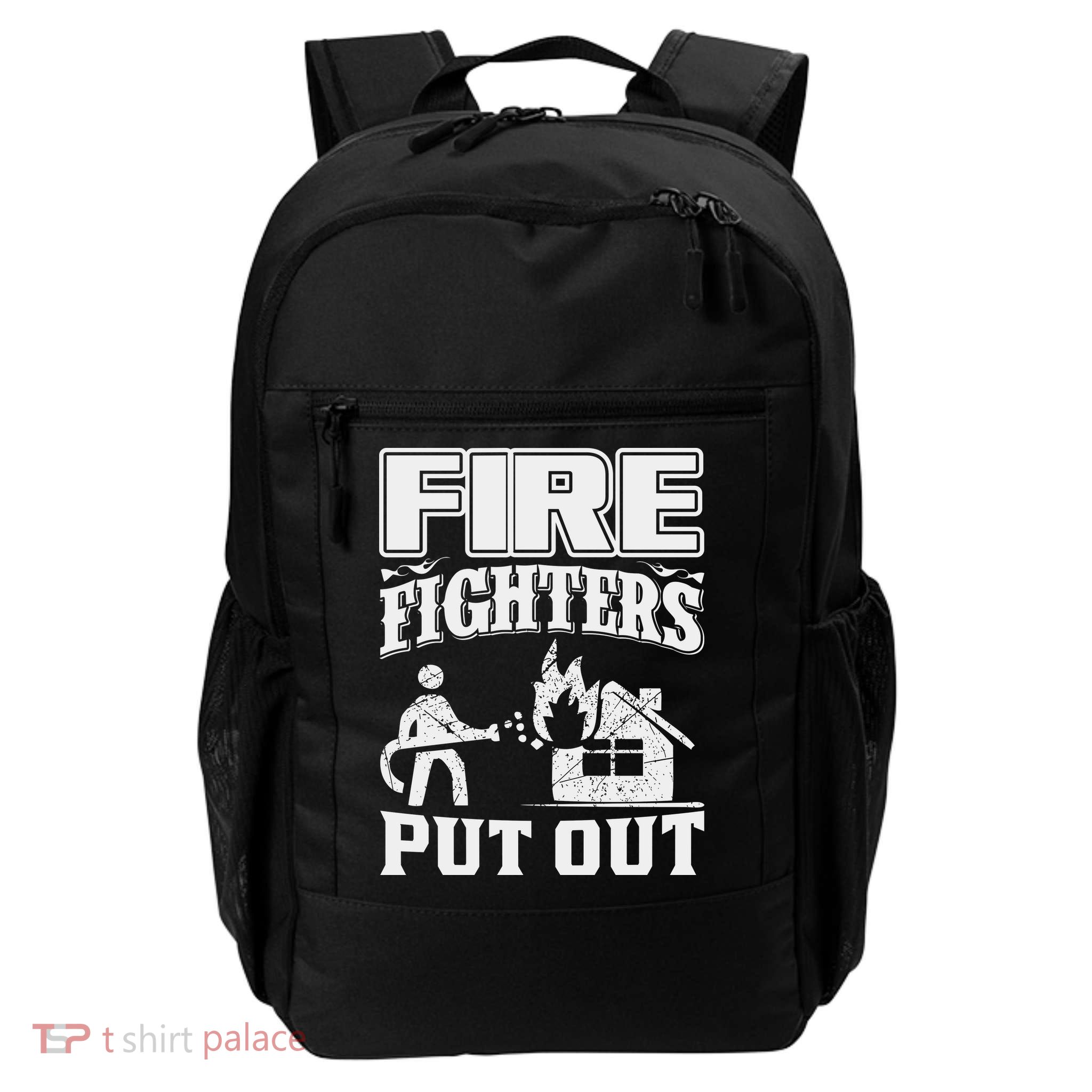 Fire Firefighters Put Out Daily Commute Backpack