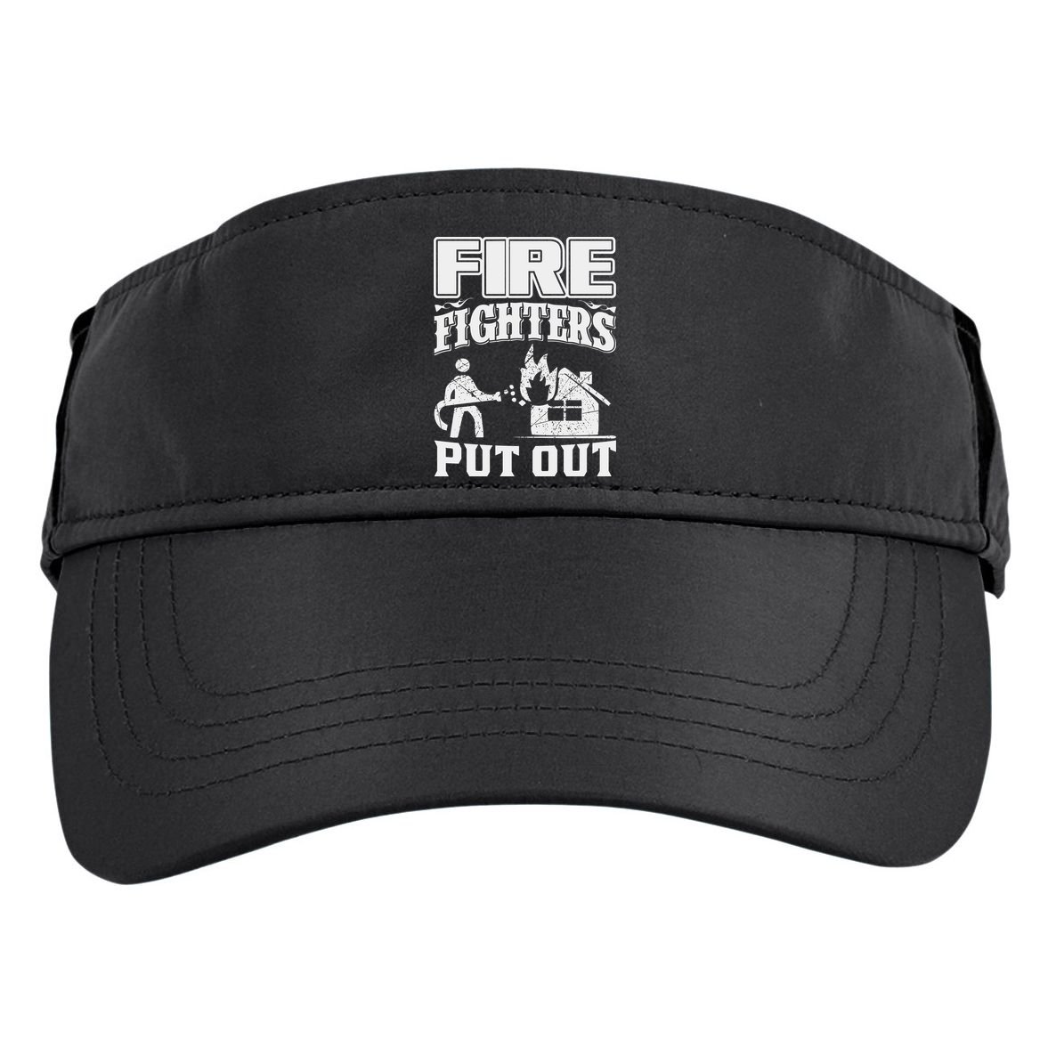 Fire Firefighters Put Out Adult Drive Performance Visor
