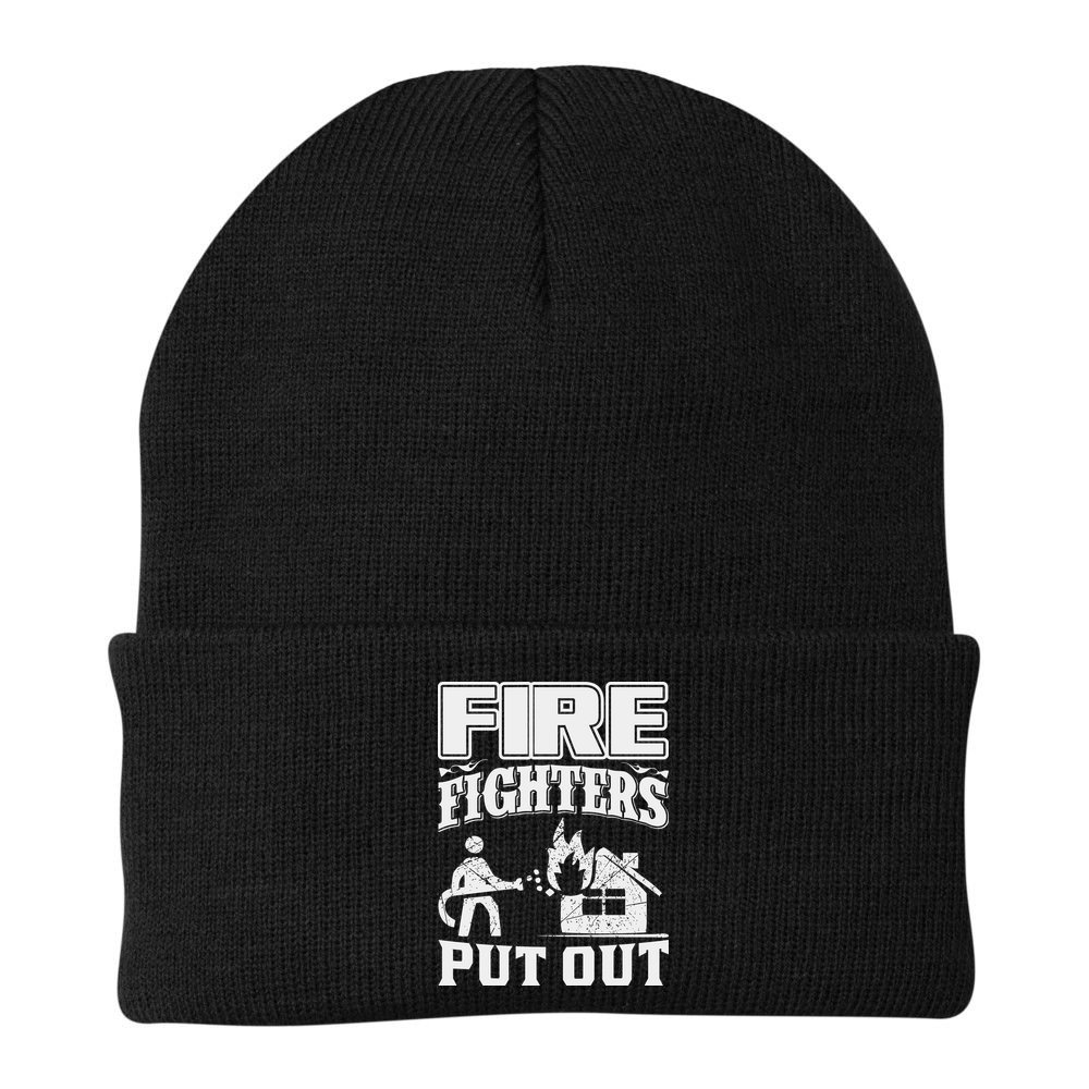 Fire Firefighters Put Out Beanie