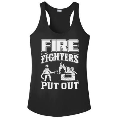 Fire Firefighters Put Out Ladies PosiCharge Competitor Racerback Tank