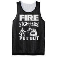 Fire Firefighters Put Out Mesh Reversible Basketball Jersey Tank