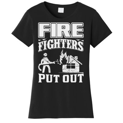 Fire Firefighters Put Out Women's T-Shirt