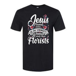 Florist Flowers Plant Floristry Bouquet Softstyle CVC T-Shirt